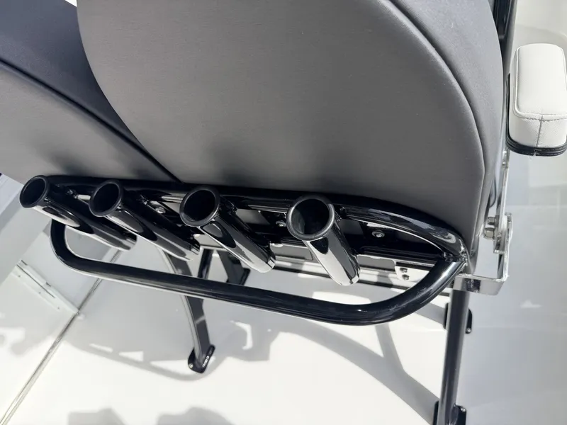 Slide: The Image of Rod holders on a 2026 Sea Pro 242 DLX boat. - 16