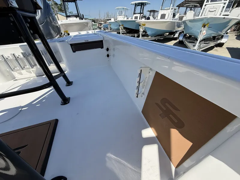 Slide: The Image of Interior view of the 2026 Sea Pro 230 Bay boat. - 7