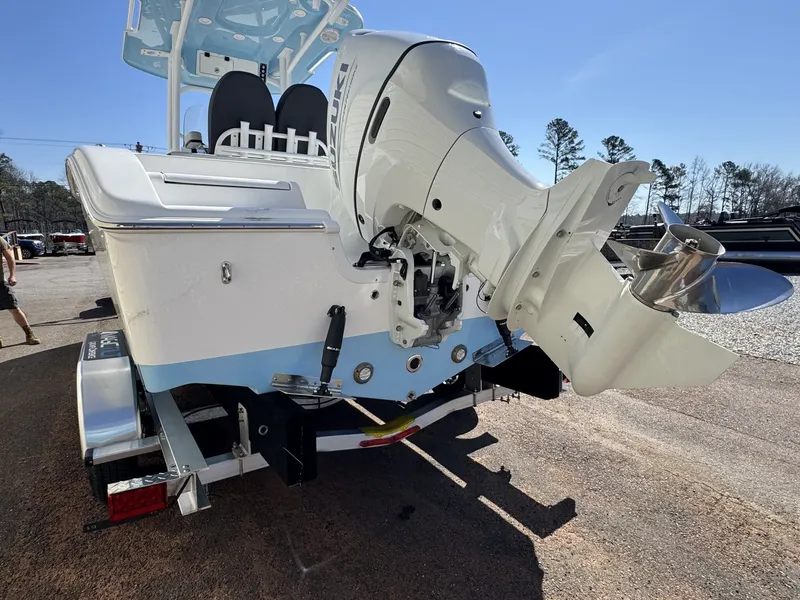 Slide: The Image of 2026 Sea Pro 222 Center Console with Suzuki outboard motor. - 10
