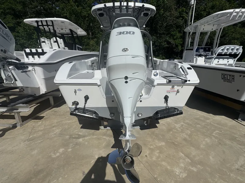 Slide: The Image of 2026 Sea Pro 245FLX R boat with outboard motor. - 4