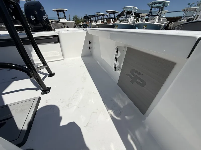 Slide: The Image of Interior view of the 2026 Sea Pro 250 Bay boat. - 6