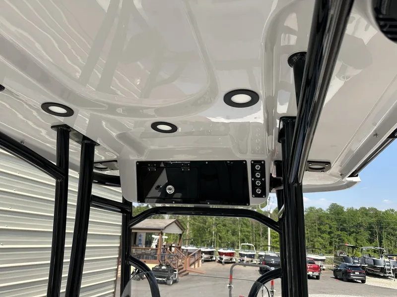 Slide: The Image of Interior view of 2026 Sea Pro 230 Bay with modern features. - 9