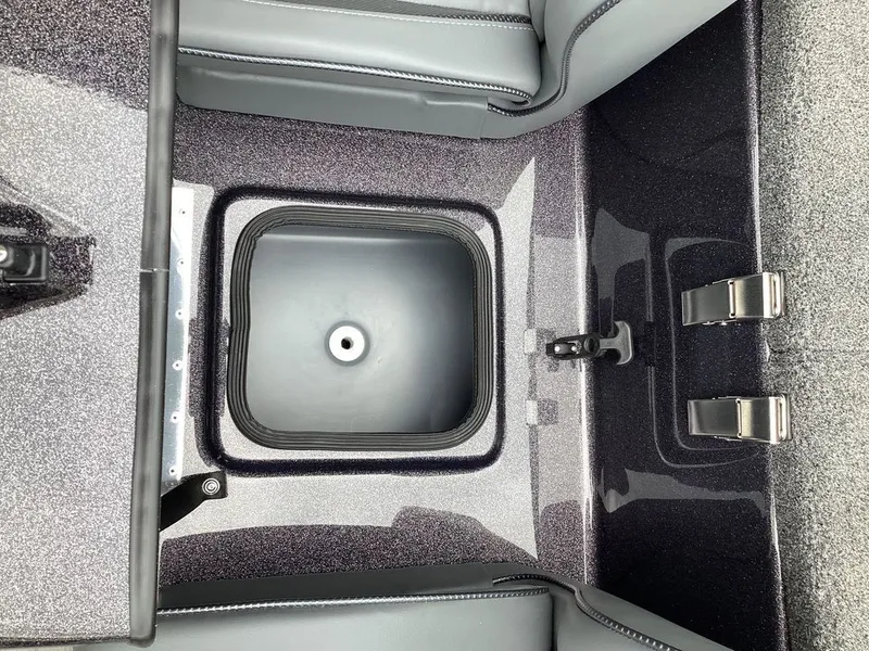 Slide: The Image of Interior of the 2026 Bass Cat Cougar FTD SP boat. - 39