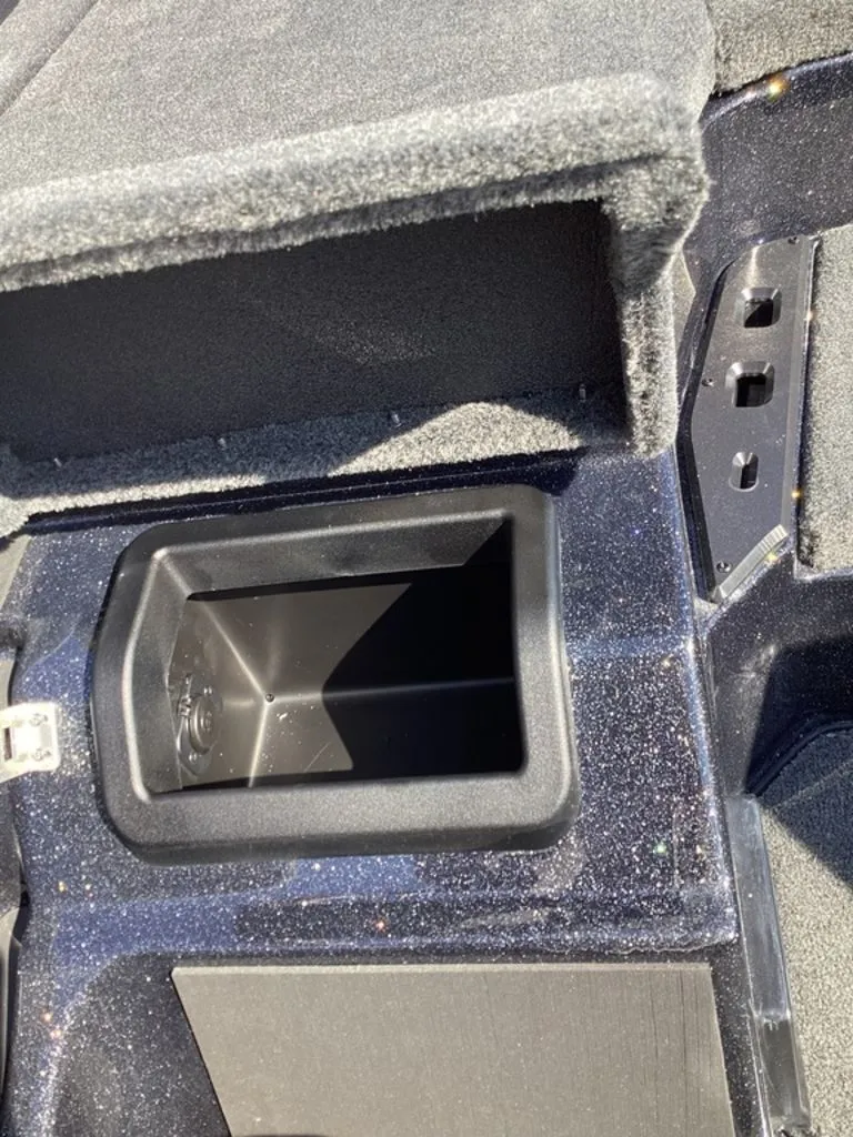 Slide: The Image of Interior of Skeeter ZXE21 2026 with storage compartment. - 43