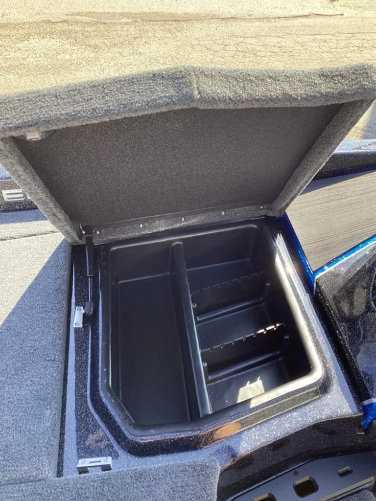 Slide: The Image of Open storage compartment in Skeeter ZXE21 boat, model 2026. - 47