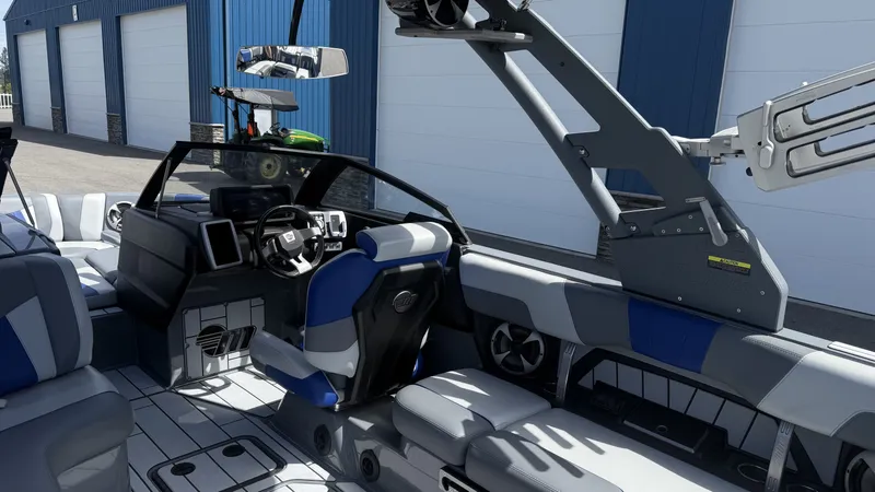 Slide: The Image of Interior of a 2020 Malibu Wakesetter 23 MXZ boat. - 12