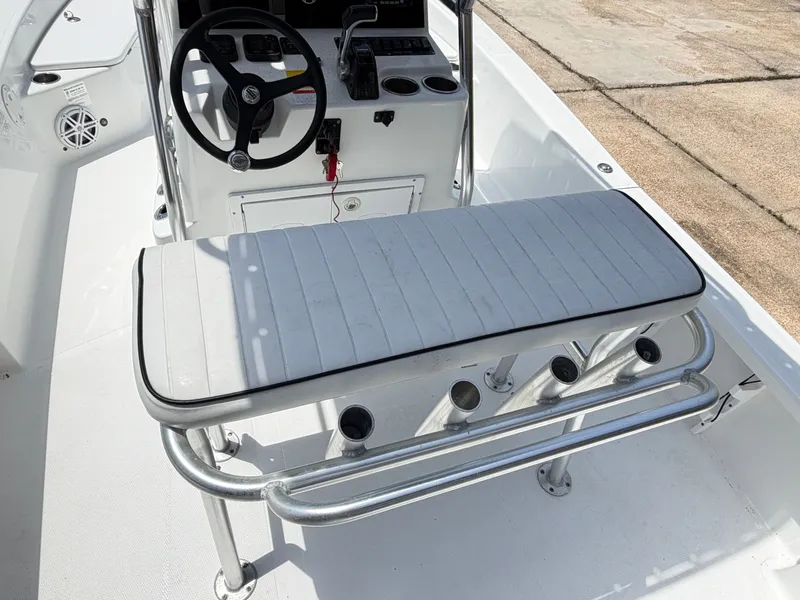 Slide: The Image of Interior view of a 2011 BlackJack 224 boat. - 10
