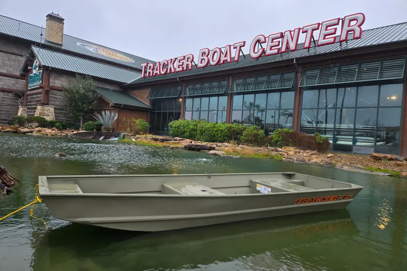 The Image of 2026 Tracker Grizzly 15 Jon boat displayed at Tracker Boat Center. - 0