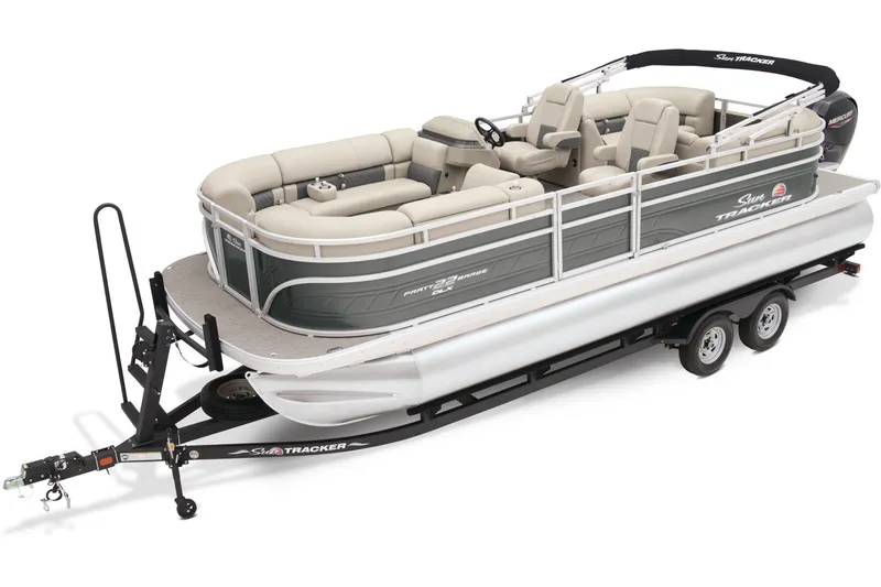 The Image of Sun Tracker Party Barge 22 DLX 2025 - 0