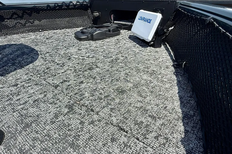 Slide: The Image of Interior of 2026 Ranger VS1782SC Reata boat with Lowrance equipment. - 4