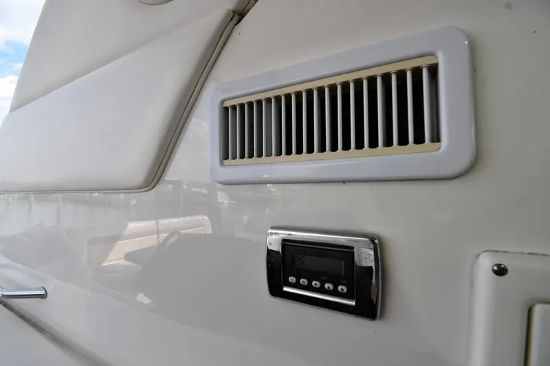 Slide: The Image of 2013 Sea Ray Sundancer 540 yacht vent and control panel detail. - 25