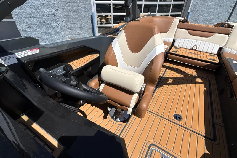 Slide: The Image of Luxury interior of 2026 MB B52 23 Alpha boat with premium seating. - 46