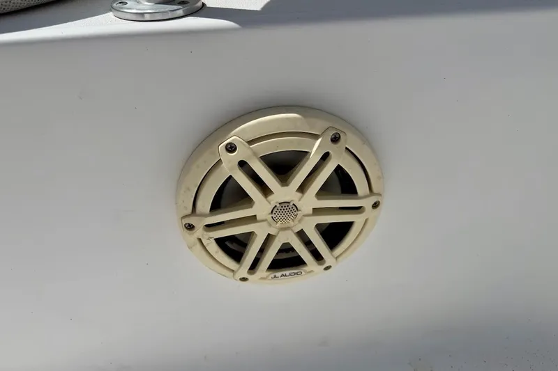 Slide: The Image of Speaker on 2020 Sportsman Heritage 211 Center Console boat, JL Audio brand. - 34