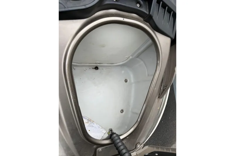 Slide: The Image of Open storage compartment of 2009 Yamaha WaveRunner FX Cruiser SHO. - 7