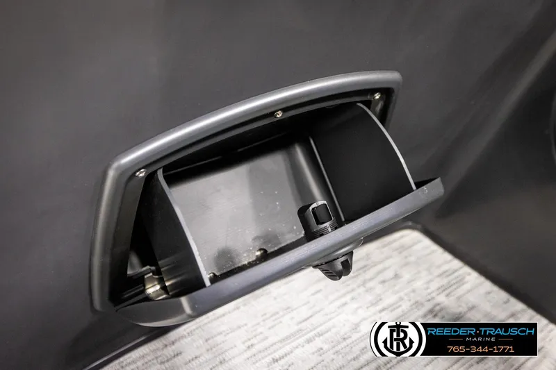 Slide: The Image of Storage compartment in 2026 Bennington S20 Luxe boat interior. - 34