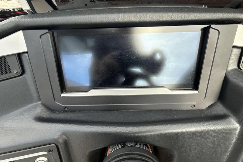 Slide: The Image of 2024 Supra SA 550 dashboard touchscreen display in a sleek black interior. - 15