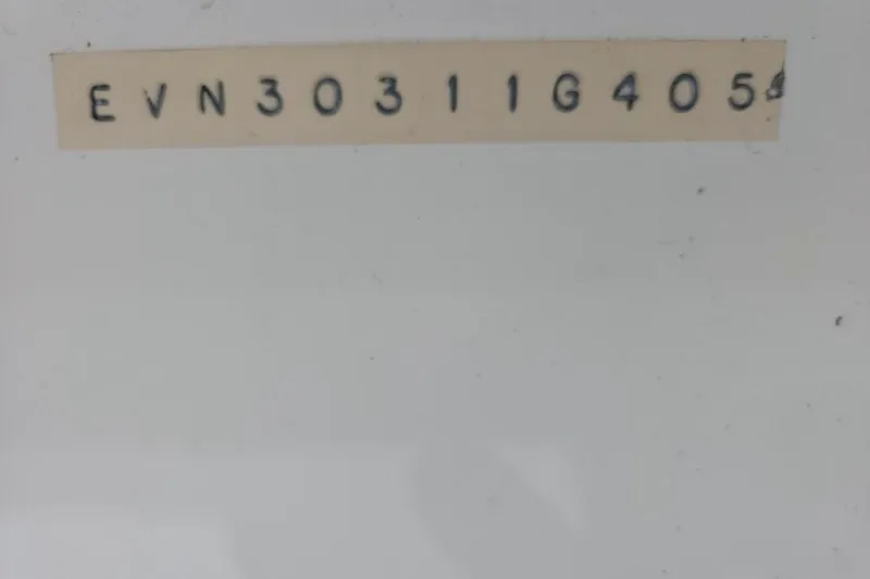 Slide: The Image of Serial number "EVN30311G405" on 2005 Envision 2900 Combo. - 20