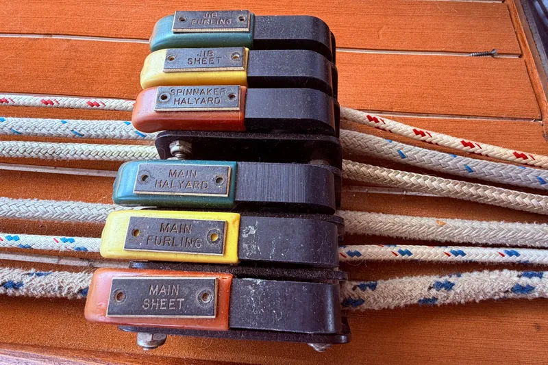 Slide: The Image of clearly marked rope clutches - 20