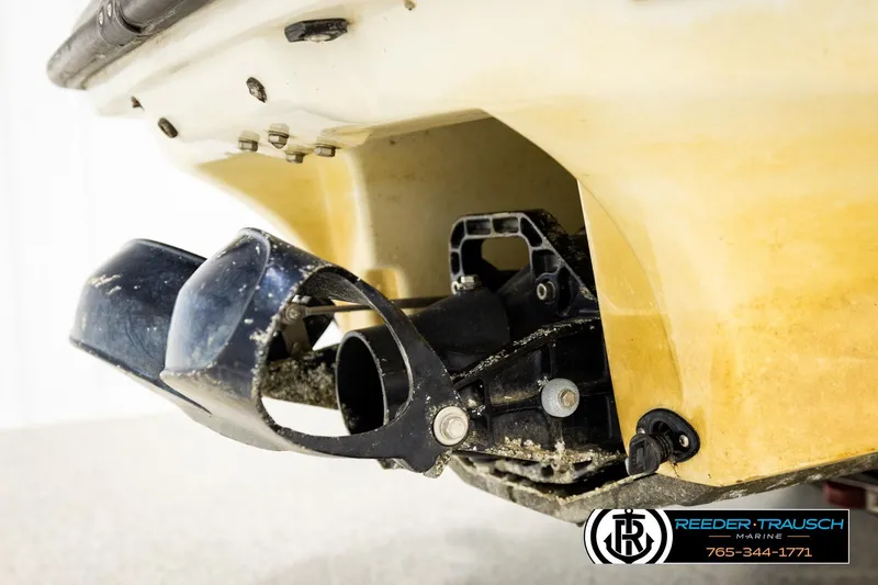 Slide: The Image of 2007 Sea Doo 150 Speedster jet propulsion system close-up, showcasing marine engineering details. - 35
