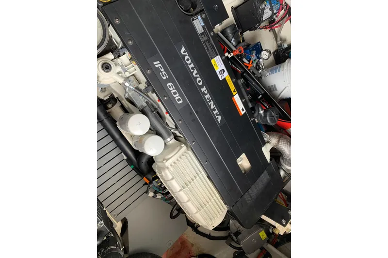 Slide: The Image of Volvo Penta IPS 600 engine in 2019 Regal 42 Grande Coupe yacht. - 35