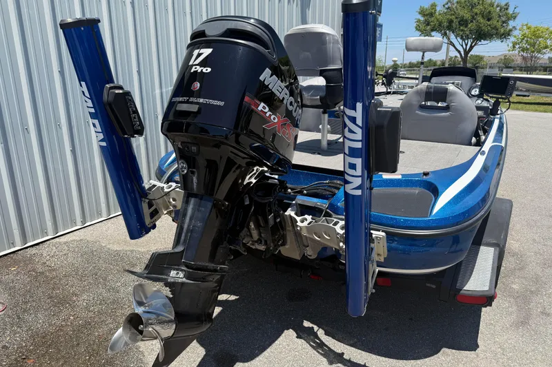Slide: The Image of 2017 Nitro Z18 boat with Mercury Pro XS engine and Talon anchors. - 3