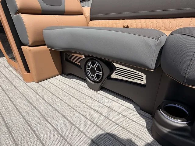 Slide: The Image of Luxurious seating in Avalon Catalina Quad Lounger 2026 with speaker. - 10
