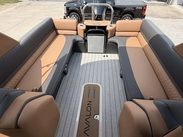 Slide: The Image of Luxurious interior of the 2026 Avalon Catalina Quad Lounger. - 4