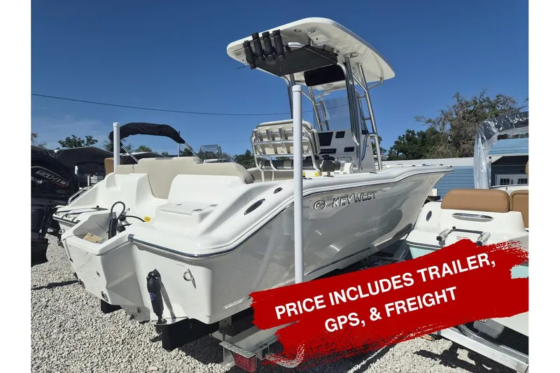 The Image of 2026 Key West 239 FS boat with trailer, GPS, and freight included. - 0