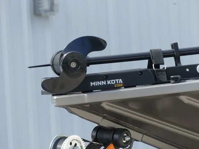 Slide: The Image of Minn Kota Edge motor on G3 Sportsman 1710 boat, year 2026. - 12