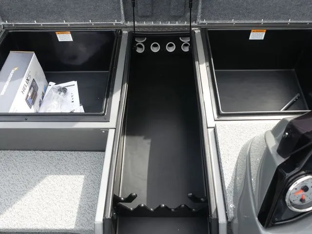 Slide: The Image of Interior view of G3 Sportsman 1710 boat, model 2026. - 23