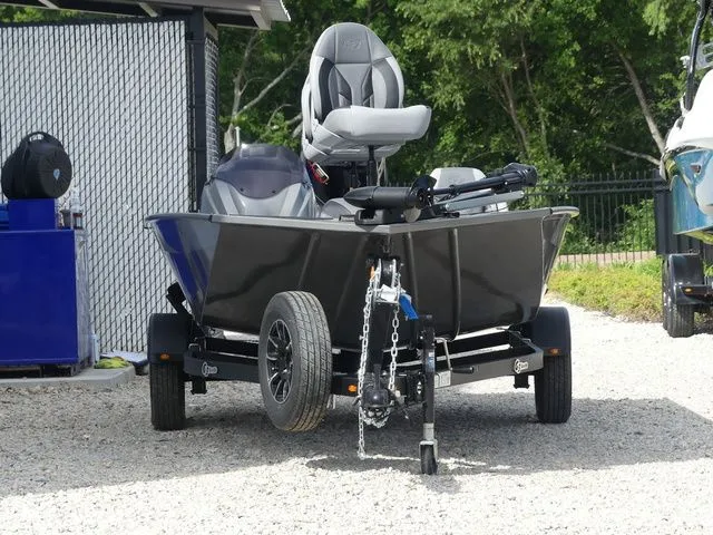 Slide: The Image of 2026 G3 Sportsman 1710 boat on trailer, ready for adventure. - 5
