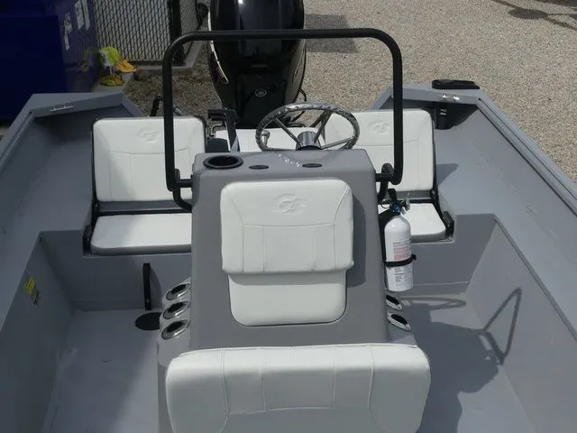 Slide: The Image of Interior view of G3 Bay 20 boat, model year 2026. - 19
