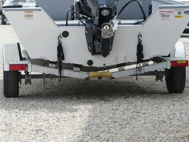 Slide: The Image of Rear view of a 2026 G3 Bay 20 boat trailer. - 8
