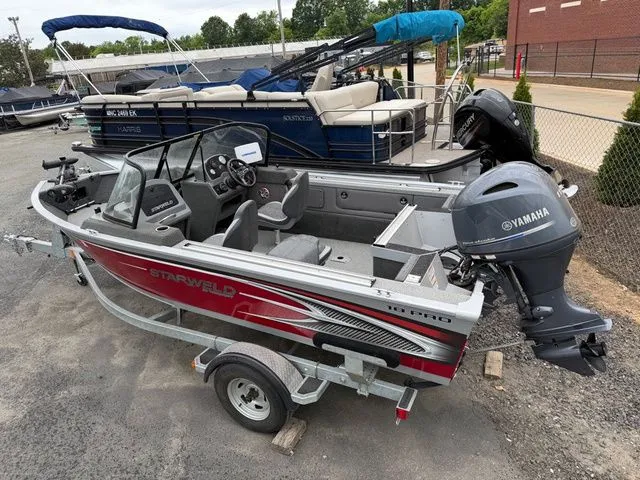 Slide: The Image of 2016 Starweld 18 Pro boat with 115 HP Yamaha engine. - 4