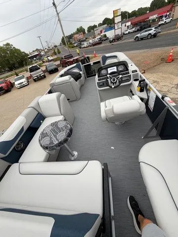 Slide: The Image of Interior view of 2026 Godfrey Sweetwater 2286 SFL Tritoon boat. - 9
