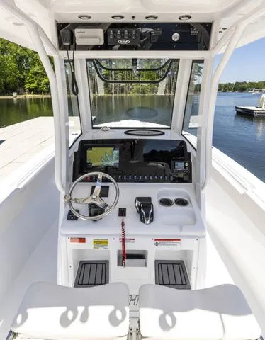 Slide: The Image of Interior view of Sea Hunt Ultra 255 SE boat, 2026 model. - 6