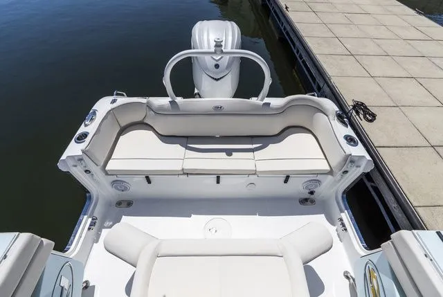 Slide: The Image of Interior view of Sea Hunt Ultra 255 SE boat, model year 2026. - 8