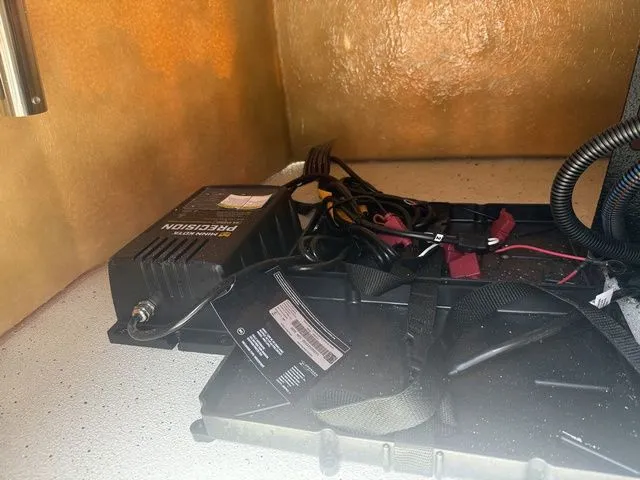Slide: The Image of Electrical wiring in Xpress Boats H190B, model year 2026. - 17