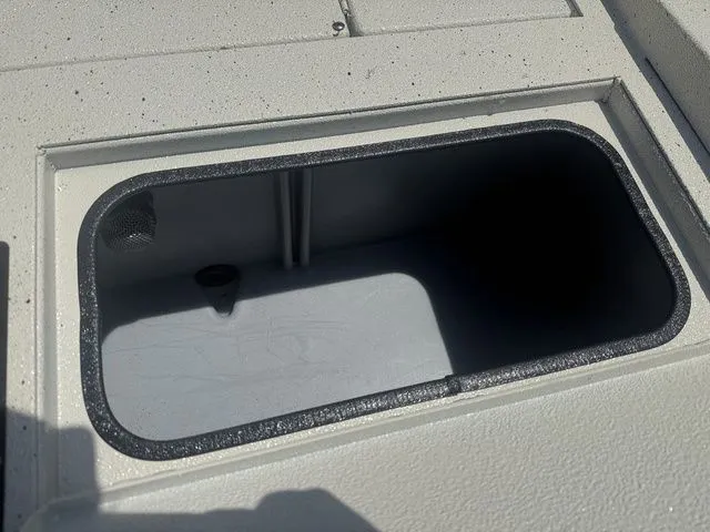 Slide: The Image of Storage compartment in Xpress Boats H190B 2026 model. - 20