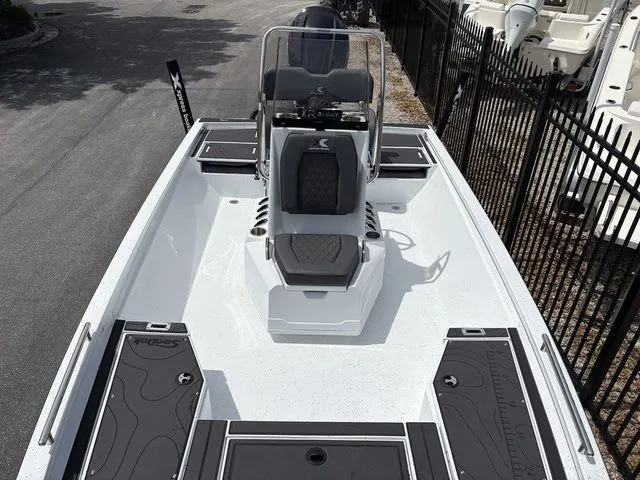 Slide: The Image of 2026 Xpress Boats XR21B featuring sleek design and modern amenities. - 16