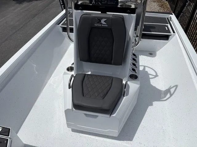 Slide: The Image of 2026 Xpress Boats XR21B seating area with modern design. - 17