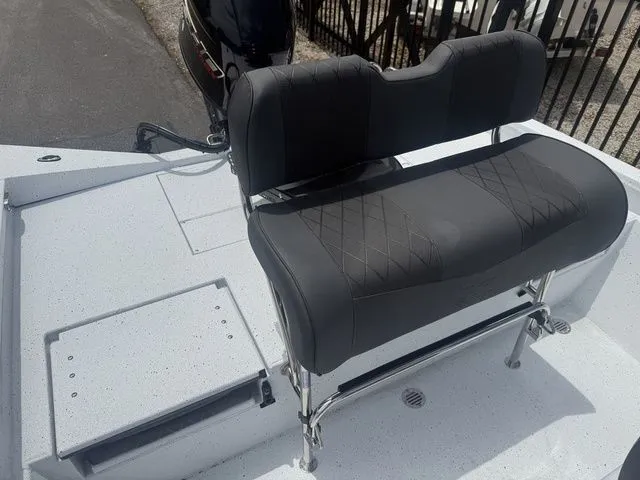 Slide: The Image of 2026 Xpress Boats H20B bench seat on boat deck. - 18