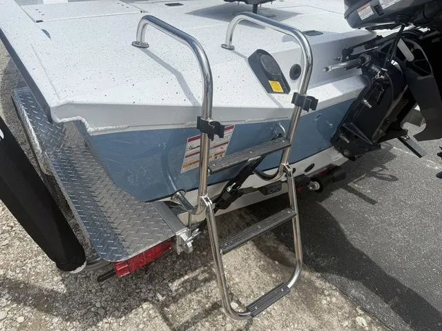 Slide: The Image of 2026 Xpress Boats H20B with stainless steel ladder. - 21