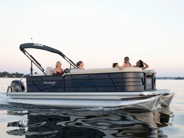 The Image of 2021 Godfrey Pontoons SW 2186 C on calm water. - 1