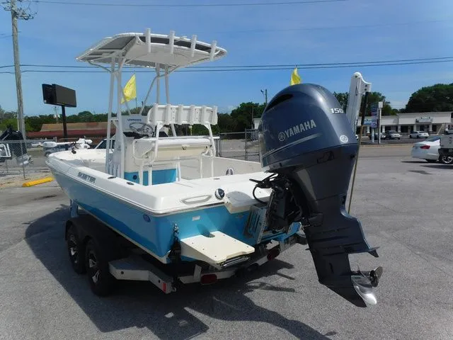 Slide: The Image of 2017 Skeeter SX210 boat with Yamaha outboard motor. - 5