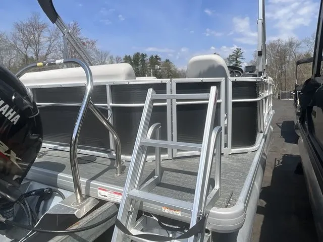 Slide: The Image of 2023 Godfrey Pontoons Xperience 2086 BFX with Yamaha engine and ladder. - 5