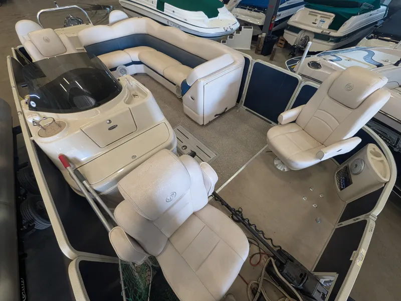Slide: The Image of Interior view of a 2013 Premier 221 CASTAWAY RE pontoon boat. - 11