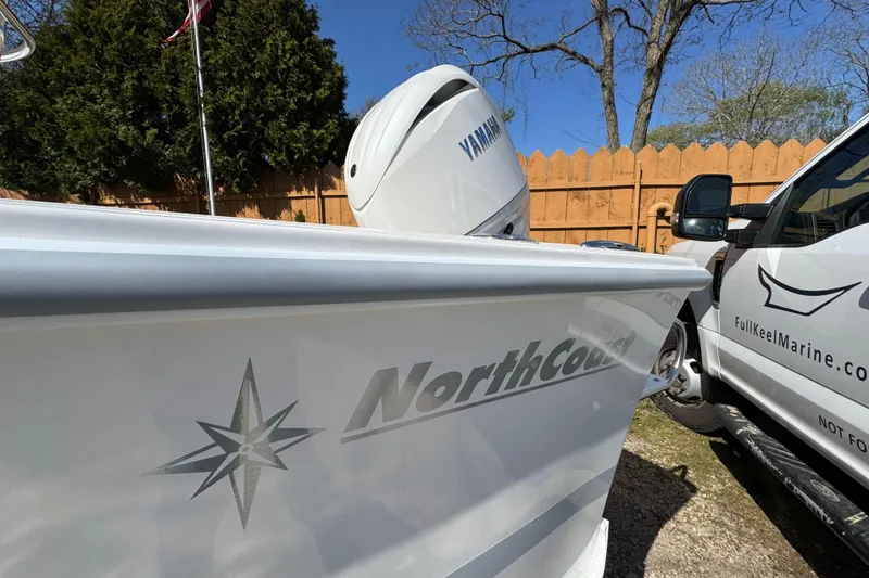 Slide: The Image of 2026 NorthCoast 190 Center Console boat with Yamaha engine. - 10