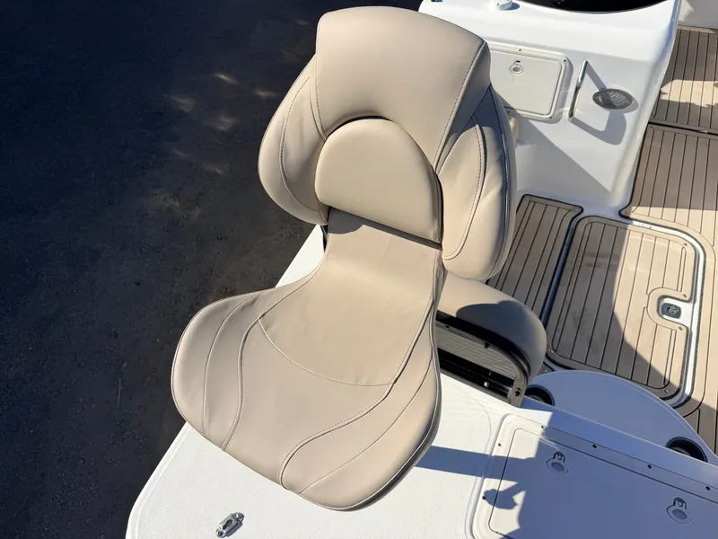 Slide: The Image of Beige boat seat cushion on 2021 Hurricane Fun Deck 198. - 10