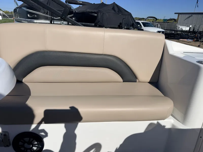 Slide: The Image of Hurricane Fun Deck 198 seat, 2021 model, beige upholstery. - 38